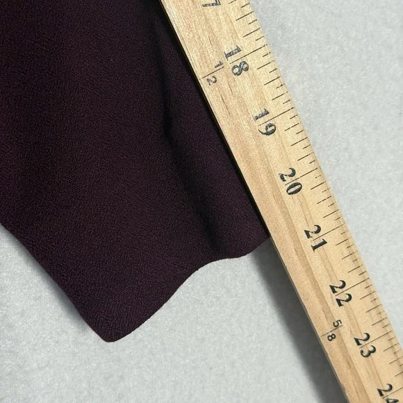 Tuckernuck Dress Womens Small Oxblood Barnett Mini Dress‎ Square Snap Button - Picture 14 of 15